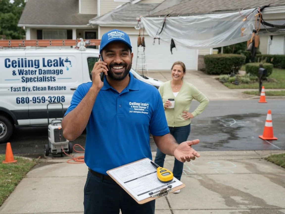 Ceiling Leak Cleanup Saco, ME FAQs